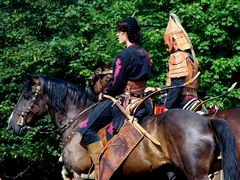 Az Árpád vezér Lovas Történelmi Zarándoklat fogadása / Empfang der Teilnehmer des 'Großfürst Arpad Berittene Historische Pilgerweg' / Reception of the participants of the 'Grand Duke Arpad Mounted Historical Pilgrimage' - 9