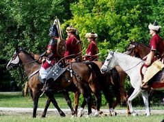Az Árpád vezér Lovas Történelmi Zarándoklat fogadása / Empfang der Teilnehmer des 'Großfürst Arpad Berittene Historische Pilgerweg' / Reception of the participants of the 'Grand Duke Arpad Mounted Historical Pilgrimage' - 11
