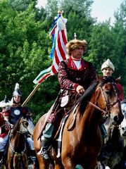 Az Árpád vezér Lovas Történelmi Zarándoklat fogadása / Empfang der Teilnehmer des 'Großfürst Arpad Berittene Historische Pilgerweg' / Reception of the participants of the 'Grand Duke Arpad Mounted Historical Pilgrimage' - 13