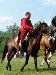 Az Árpád vezér Lovas Történelmi Zarándoklat fogadása / Empfang der Teilnehmer des 'Großfürst Arpad Berittene Historische Pilgerweg' / Reception of the participants of the 'Grand Duke Arpad Mounted Historical Pilgrimage' - 16