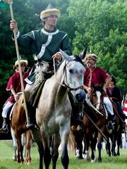 Az Árpád vezér Lovas Történelmi Zarándoklat fogadása / Empfang der Teilnehmer des 'Großfürst Arpad Berittene Historische Pilgerweg' / Reception of the participants of the 'Grand Duke Arpad Mounted Historical Pilgrimage' - 18