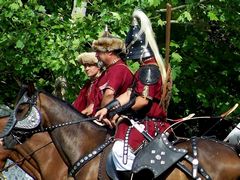 Az Árpád vezér Lovas Történelmi Zarándoklat fogadása / Empfang der Teilnehmer des 'Großfürst Arpad Berittene Historische Pilgerweg' / Reception of the participants of the 'Grand Duke Arpad Mounted Historical Pilgrimage' - 21