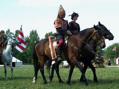 Az Árpád vezér Lovas Történelmi Zarándoklat fogadása / Empfang der Teilnehmer des 'Großfürst Arpad Berittene Historische Pilgerweg' / Reception of the participants of the 'Grand Duke Arpad Mounted Historical Pilgrimage' - 22