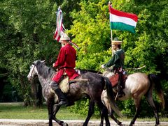 Az Árpád vezér Lovas Történelmi Zarándoklat fogadása / Empfang der Teilnehmer des 'Großfürst Arpad Berittene Historische Pilgerweg' / Reception of the participants of the 'Grand Duke Arpad Mounted Historical Pilgrimage' - 34
