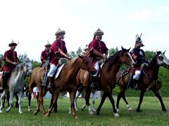 Az Árpád vezér Lovas Történelmi Zarándoklat fogadása / Empfang der Teilnehmer des 'Großfürst Arpad Berittene Historische Pilgerweg' / Reception of the participants of the 'Grand Duke Arpad Mounted Historical Pilgrimage' - 37