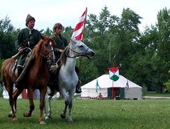 Az Árpád vezér Lovas Történelmi Zarándoklat fogadása / Empfang der Teilnehmer des 'Großfürst Arpad Berittene Historische Pilgerweg' / Reception of the participants of the 'Grand Duke Arpad Mounted Historical Pilgrimage' - 40