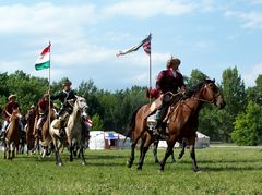 Az Árpád vezér Lovas Történelmi Zarándoklat fogadása / Empfang der Teilnehmer des 'Großfürst Arpad Berittene Historische Pilgerweg' / Reception of the participants of the 'Grand Duke Arpad Mounted Historical Pilgrimage' - 44