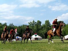 Az Árpád vezér Lovas Történelmi Zarándoklat fogadása / Empfang der Teilnehmer des 'Großfürst Arpad Berittene Historische Pilgerweg' / Reception of the participants of the 'Grand Duke Arpad Mounted Historical Pilgrimage' - 47