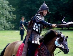 Kelemen Zsolt bemutatója / Berittene Bogenschütze Vorführung von Zsolt Kelemen / Horseback archer presentation of Zsolt Kelemen - 4