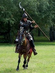 Kelemen Zsolt bemutatója / Berittene Bogenschütze Vorführung von Zsolt Kelemen / Horseback archer presentation of Zsolt Kelemen - 8