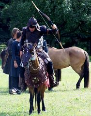 Kelemen Zsolt bemutatója / Berittene Bogenschütze Vorführung von Zsolt Kelemen / Horseback archer presentation of Zsolt Kelemen - 12