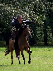 Kelemen Zsolt bemutatója / Berittene Bogenschütze Vorführung von Zsolt Kelemen / Horseback archer presentation of Zsolt Kelemen - 14