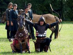 Kelemen Zsolt bemutatója / Berittene Bogenschütze Vorführung von Zsolt Kelemen / Horseback archer presentation of Zsolt Kelemen - 19