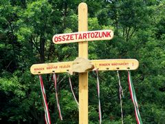 A Csíksomlyói Kereszt / Das Kreuz von Csíksomlyó (Symbol der Zusammengehörigkeit aller Ungarn) / The cross of Csíksomlyó (Symbol of the unity of all Hungarians) - 3