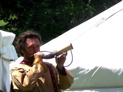 A leveg elem bemutatása krtfvssal / Darstellung die Luftelement mit blasen eine Horn / Representation the Aerial element with blow a horn - 1