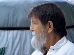 Az 1. jurta lakója / Einwohner des Jurt Nummer 1. / Inhabitant of the yurt number 1.