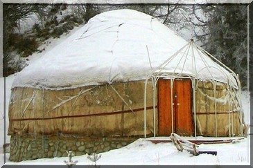 A kirgiz jurta