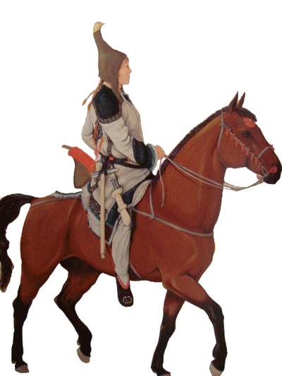 Szkta lovas / Skythischer Reiter / Scythian horseman