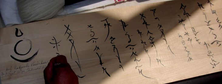 Az aláírt szerzdés / Der Vertrag mit den Unterschriften / The contract with the signatures