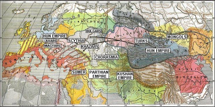 A turni npek / Die turanische Vlker / The turanian nations