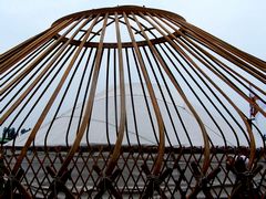 Jurta váz / Jurte Gerüst / Yurt scaffolding - 1