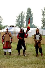 Kun harcosok / Kumanische Krieger / Cuman warriors