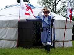 Reggel a táborban / Morgen im Jurtenlager / Morning in the Yurts camp - 6