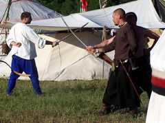 Vívógyakorlat / Fechten Übung / Fencing practise - 4