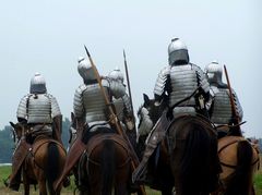 Lovasok avar páncélban / Reiter in der Rüstung des Awaren / Riders in the armour of the Avars - 3