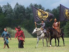 A Kassai lovasíjász iskola Varga törzsének bemutatója / Berittene Bogenschütze Vorführung von Varga Stamms der Kassai Schule / Horseback archer presentation of Varga tribe of the Kassai School - 2