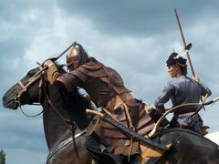 A Kassai lovasíjász iskola Varga törzsének bemutatója / Berittene Bogenschütze Vorführung von Varga Stamms der Kassai Schule / Horseback archer presentation of Varga tribe of the Kassai School - 9