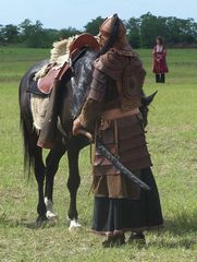A Kassai lovasíjász iskola Varga törzsének bemutatója / Berittene Bogenschütze Vorführung von Varga Stamms der Kassai Schule / Horseback archer presentation of Varga tribe of the Kassai School - 17