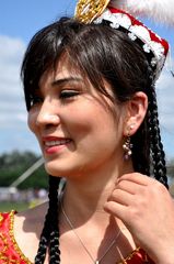 Közép-ázsiai lány / Mädchen aus Zentralasien / Girl from Central Asia - 1