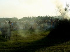 Az ünnepélyes közös szertartás a szertz körül / Die festliche gemeinsame Zeremonie um das Zeremonie-Feuer / The festive common ceremony around the ceremony fire - 28