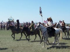 Lovasok háromszori szakrális országkerülése / Dreimal reiten um das Vaterland / Three times ride around the native country - 5