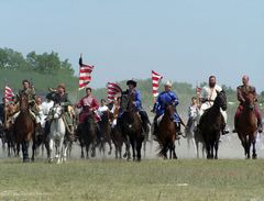 Lovasok háromszori szakrális országkerülése / Dreimal reiten um das Vaterland / Three times ride around the native country - 32