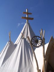 Hétboldogasszony hajléka / Zelt-Kapelle von sieben Müttern des Gottes der alt-ungarischen Mythologie / Tent chapel of seven mothers of the God of the Old-Hungarian mythology - 13