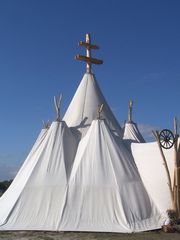 Hétboldogasszony hajléka / Zelt-Kapelle von sieben Müttern des Gottes der alt-ungarischen Mythologie / Tent chapel of seven mothers of the God of the Old-Hungarian mythology - 15