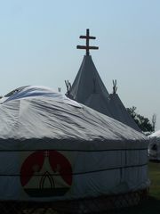 Hétboldogasszony hajléka / Zelt-Kapelle von sieben Müttern des Gottes der alt-ungarischen Mythologie / Tent chapel of seven mothers of the God of the Old-Hungarian mythology - 14
