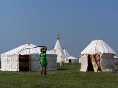 A jurta tábor (Gyakorlás) / Das Jurten Lager (Die Übung) / The yurt camp (The exercise) - 3