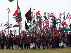 Gyalogos harcosok menete / Umzug der Infanterie / Procession of infantry - 4