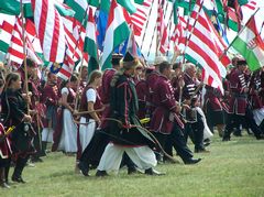 Gyalogos harcosok menete / Umzug der Infanterie / Procession of infantry - 9