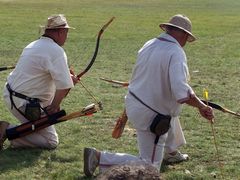 Közös lövés - egy a cél / Gemeinsames Schießen von Bogenschützen - Das Ziel ist das selbe / The Joint shoot of archers - The goal is the same - 1