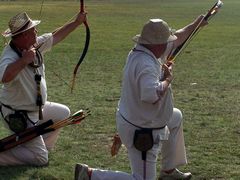 Közös lövés - egy a cél / Gemeinsames Schießen von Bogenschützen - Das Ziel ist das selbe / The Joint shoot of archers - The goal is the same - 2