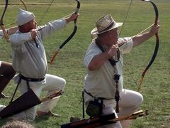 Közös lövés - egy a cél / Gemeinsames Schießen von Bogenschützen - Das Ziel ist das selbe / The Joint shoot of archers - The goal is the same - 5