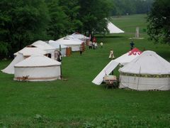 A gyepvédk jurtatábora - 1