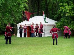 Tábori jelenet / Lagersszene / Camp scene - 1