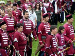Az íjászok vonulása a ltérre (a "csatamezre") / Die Bogenschützen marschieren zum schießenden Platz (zum "Schlachtfeld") / The archers march to the shooting place (to the "battlefield") - 15