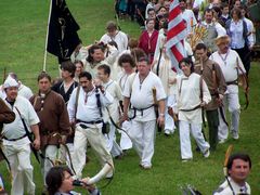 Az íjászok vonulása a ltérre (a "csatamezre") / Die Bogenschützen marschieren zum schießenden Platz (zum "Schlachtfeld") / The archers march to the shooting place (to the "battlefield") - 20