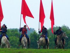 A magyar lovasság megjelenése a csatatéren / Das Erscheinen der ungarischen Kavallerie auf dem Schlachtfeld / The Emergence of the Hungarian cavalry on the battlefield - 3